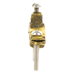 Conector Tubo a Cable / Bronce 100% / Tubo hasta 1 1/4 in / Cable 4 AWG / Aterrizaje Torres TZ / Sin Soldadura