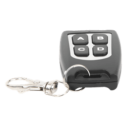 Control Remoto / 4 Canales / 433.92 MHz RFID / 57x32x11 mm / 0.22 oz