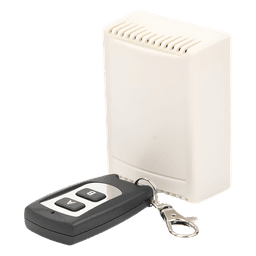 Receptor de 2 Canales / 40 Transmisores / 433.92 MHz / 12VDC / Alcance 30 m (98 pies)