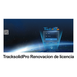 Renovación de licencia para plataforma TracksolidPro