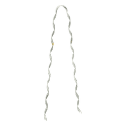 Remate Preformado para Fibra Óptica / Acero Galvanizado / Mini-ADSS 6-7 mm / Tensión 1300 N / 20 Años Vida Útil / Pierna Dispareja