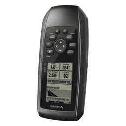 GPSMAP 73 Portátil / Pantalla LCD 4 Niveles de Gris / Resolución 128 x 160 Píxeles / Autonomía +18 Horas / Resistencia al Agua IPX7 / Receptor de Alta Sensibilidad / 1000 Waypoints / 100 Tracks / Flotante / Calendario de Caza y