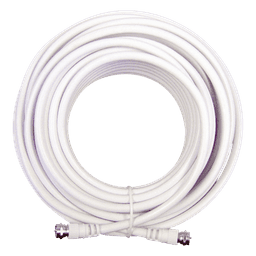 Jumper Coaxial / RG-6 / 15.24 m (50 pies) / 75 Ohm / Conectores F Macho / Uso Interior y Exterior