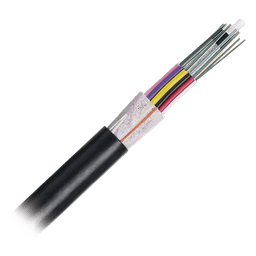 Cable de Fibra Óptica de 24 Hilos, OSP (Planta Externa), No Armada (Dieléctrica), 250um, Monomodo OS2, Precio Por Metro