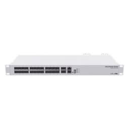 Cloud Router Switch / Dual OS / 24x 10G SFP+ / 2x 40G QSFP+ / 640 Gbps / 252 Mpps / Redundante