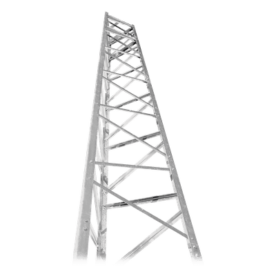 Torre autosoportada / 32 ft (9.7 m) / Titan T200 / Galvanizada / Incluye anclaje / 100 mph (161 km/h)