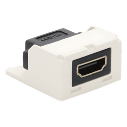 Módulo Acoplador HDMI 2.0 / Tipo-A Hembra-Hembra / Categoría 2 / 2 Espacios Mini-Com / 1.37 x 1.13 x 0.72 in (34.85 x 28.70 x 18.29 mm)