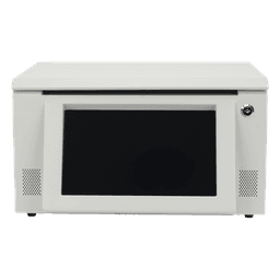 Estación de Descarga para Body Cam / 8 Puertos / Pantalla Táctil 10 Pulgadas / Ethernet 1000 Mbps / Almacenamiento 36 TB / Android Integrado
