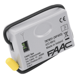 Receptor inalámbrico XF 433 para operador FAAC S418
