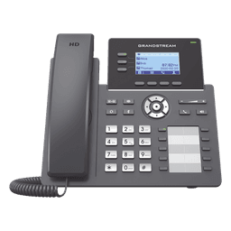 Teléfono IP Carrier-Grade / 3 Líneas SIP / 6 Cuentas / 10 Botones BLF / Gigabit PoE / Codecs Opus / IPv4/IPv6 / Gestión en la Nube