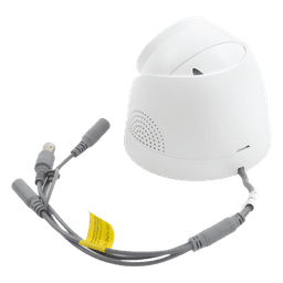 Cámara Turret TURBOHD / 2 Megapixel 1080p / Imagen a Color 24/7 / Luz Blanca 20 m (65.6 ft) / Sensor PIR 110° / Sirena 93.5 dB / Estrobo Rojo-Azul / IP67 / WDR 130 dB / Micrófono Integrado