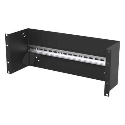 Riel de 35 mm con Soporte para Rack de 19" 4UR