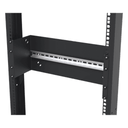 Riel de 35 mm con Soporte para Rack de 19" 4UR