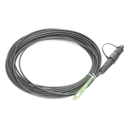 Jumper de Fibra Óptica / SC/APC a FDP460 / Redondo / 10 m (32.81 ft) / Forro 3 mm / G657A2 / Negro
