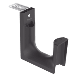 Sujetador tipo J-Hook / Soporte techo / 180 cables Cat6 / Nylon 6.6 / Carga 45.4 kg / 10 piezas