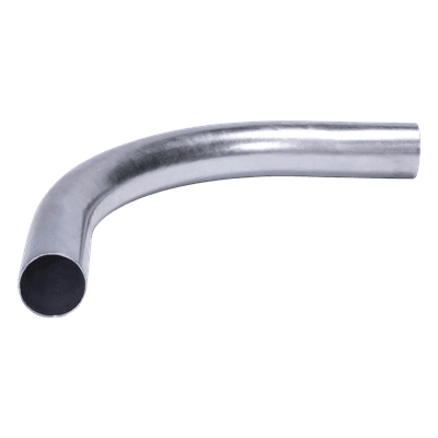Curva/Codo de 90° de 1 1/4" (32mm) pared delgada galvanizado etiqueta verde