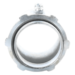 Conector para Tubería Rígida / 3/4" (19mm) / Pared Delgada / Rosca NPT 14 Hilos / Galvanizado con Esmalte Zinc / Etiqueta Verde