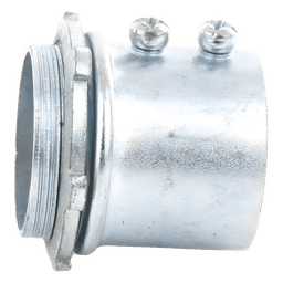 Conector para Tubería Rígida / 3/4" (19mm) / Pared Delgada / Rosca NPT 14 Hilos / Galvanizado con Esmalte Zinc / Etiqueta Verde