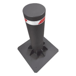 Bolardo Fijo de Alta Seguridad / 220 mm Diámetro / 750 mm Altura / 12 mm Espesor Pared / Acero al Carbón / 2.46 ft Altura / 0.72 ft Diámetro