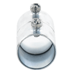 Cople 3/4" (19mm) Pared Delgada Con Tornillo (Tipo Americano) Galvanizado, Etiqueta Verde. 
