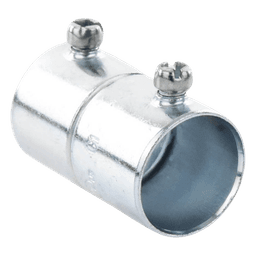 Cople 3/4" (19mm) Pared Delgada Con Tornillo (Tipo Americano) Galvanizado, Etiqueta Verde. 