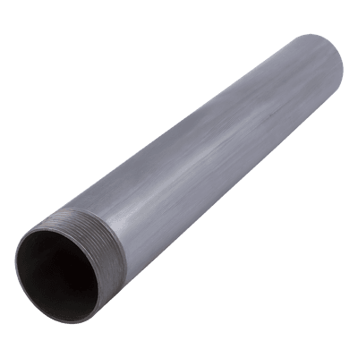 Tubo Conduit Metálico / 2-1/2" (63 mm) / Pared Gruesa Calibre 10 / Rosca / 3 m (9.8 ft) / Interior y Exterior Limitado