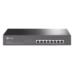 Switch PoE+ / 8 Puertos Gigabit / 126W Total / 30W por Puerto / Escritorio o Rack