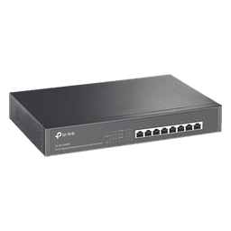 Switch PoE+ / 8 Puertos Gigabit / 126W Total / 30W por Puerto / Escritorio o Rack