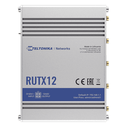 Router Industrial Dual LTE Cat 6 / 600 Mbps / 5 Puertos Gigabit / WiFi 5 Doble Banda / Doble SIM / GNSS / PoE / -40°F a 167°F