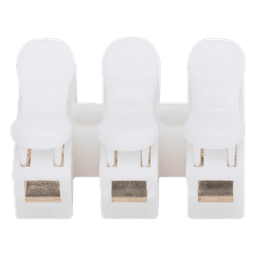 Conector Push / 3 Contactos / 250V 10A / -40°C a 100°C / Cables 0.5 a 3.5 mm² / Material Antiflama