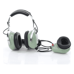 Auriculares Muff-Mic / Micrófono dinámico con cancelación de ruido / Cable 7.62 m (25 ft) / NRR 26 dB / Diadema cromada anticorrosión