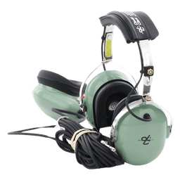 Auriculares Muff-Mic / Micrófono dinámico con cancelación de ruido / Cable 7.62 m (25 ft) / NRR 26 dB / Diadema cromada anticorrosión