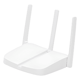 Router Inalámbrico N / 2.4 GHz de 300 Mbps / 1 Puerto WAN 10/100 Mbps / 3 puertos LAN 10/100 Mbps /  3 antenas de 5 dBi / Compatible con IPTV e IPV6