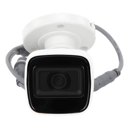 Cámara Bala TURBOHD / 2 Megapixel / Gran Angular 106.4° / IR 25 m (82 ft) / IP66 / Audio por Coaxitron / 4 Tecnologías