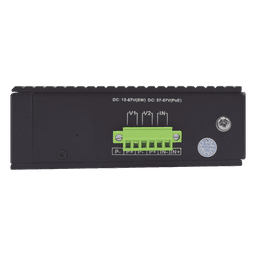 Switch PoE Industrial / 8 Puertos Gigabit + 2 SFP Combo / Extensión 250 m (820 ft) / PoE 300W / Protección 6 kV / -40°C a 80°C / Alimentación Dual 12-57 VCC