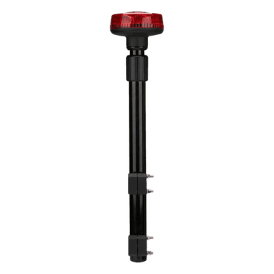 Luz telescópica Ultra Brillante Para Motocicleta, 9 LED, Color Rojo