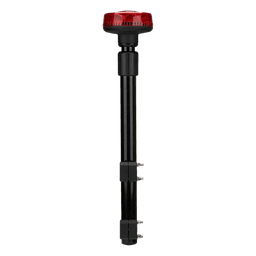 Luz telescópica Ultra Brillante Para Motocicleta, 9 LED, Color Rojo