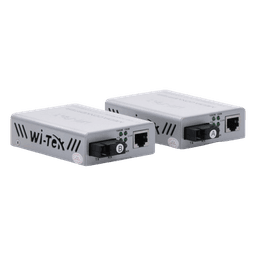 Convertidor de medios / Hasta 20 Km / 1 puerto SC/UPC 1000Mbps / 1 puerto RJ45 1000Mbps / WL: Tx 1310nm - Rx 1550nm / incluye 2 piezas A y B