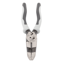 Pinza Híbrida / 3 en 1 Cortar-Pelar-Ponchar / 8" (20.3 cm) / Cable Sólido 10-14 AWG / Cable Trenzado 12-16 AWG / Pernos 6-32 y 8-32