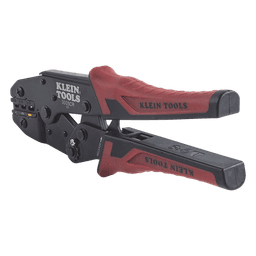Pinza Ponchadora para Terminales con Aislamiento en Cable de Cobre Sólido y Trenzado de 10-22 AWG.