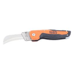 Navaja Multiusos Pelacables / Cuchilla Hawkbill Reemplazable / Acero Inoxidable 440A / Mango Ergonómico con Agarre de Goma / 7.8' (198 mm) Longitud Total
