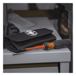 Juego de Desarmadores Intercambiables con Aislamiento 1000V / 8 Puntas / Mango Ergonómico / Estuche Enrollable