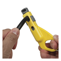 Pelacables Radial de Cables Coaxiales.