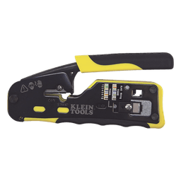 Ponchadora/Pelacables/Cortacables / Conectores Pass-Thru RJ45 / RJ11/RJ12 Estándar / Matraca Ciclo Completo / 28-22 AWG