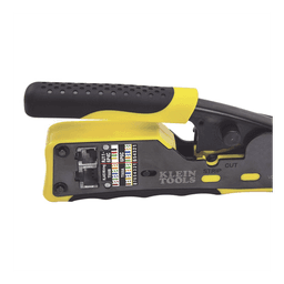 Ponchadora/Pelacables/Cortacables / Conectores Pass-Thru RJ45 / RJ11/RJ12 Estándar / Matraca Ciclo Completo / 28-22 AWG