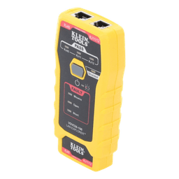 Probador de Cables de Red / Prueba Cat3, Cat5e, Cat6/6a / Transmisor Remoto Integrado / LED de Estado / Batería 9V 80 h / 116 g