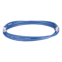 Cable de Parcheo UTP, Cat6A, 24 AWG, CM, Color Azul, 0.91 Metros (3 Pies)