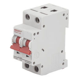 Protección Térmica/ Interruptor 2P, 32A,  Corriente Directa  800 Vcc para Aplicación Fotovoltaica Montaje Riel DIN