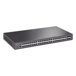 Switch Administrable Gigabit / 48 Puertos RJ45 / 4 Puertos SFP 1G / 104 Gbps / Sin Ventilador / PoE No Incluido