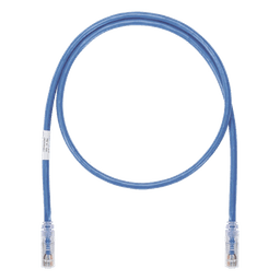 Cable de Parcheo UTP, Cat6A, 24 AWG, CM, Color Azul, 3.05 Metros (10 Pies)